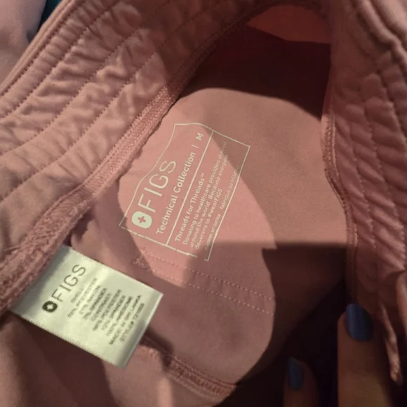 Figs Women's Pink Scrub Pants - Picture 4 of 4